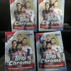 Topps Chrome MLS 2025 Box 60$ 