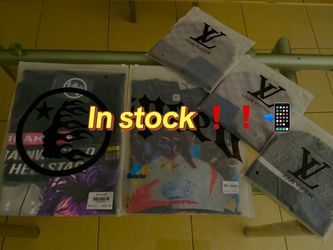 Hellstar tees and god speed tee and black and grey lv beanies