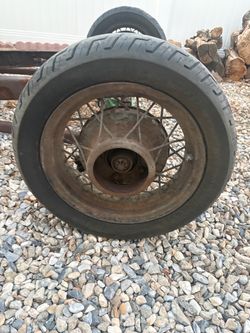 1936 ford wire rims 16 set of 4