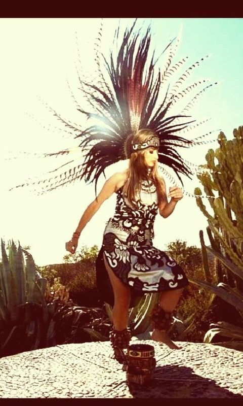 Traditional Aztec Dance Outfit