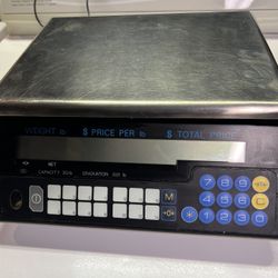 Digital Scale Restaurant Food Deli 