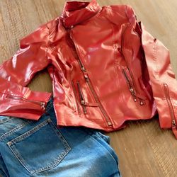 Red Leather Jacket