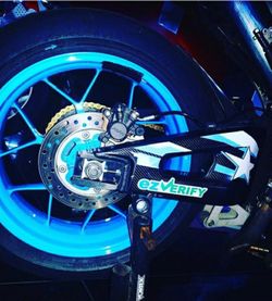 Motorcycle chains sprockets and custom brake lines