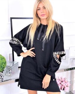 Women Love Sporty Dress. Made in Turkey.  Size: Small, Medium, X Large.