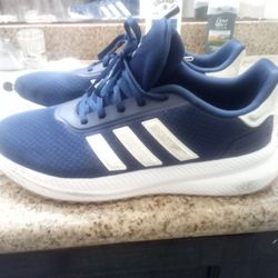 Blue Adidas Cloudfoam 