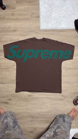 Brown vintage supereme shirt size XL