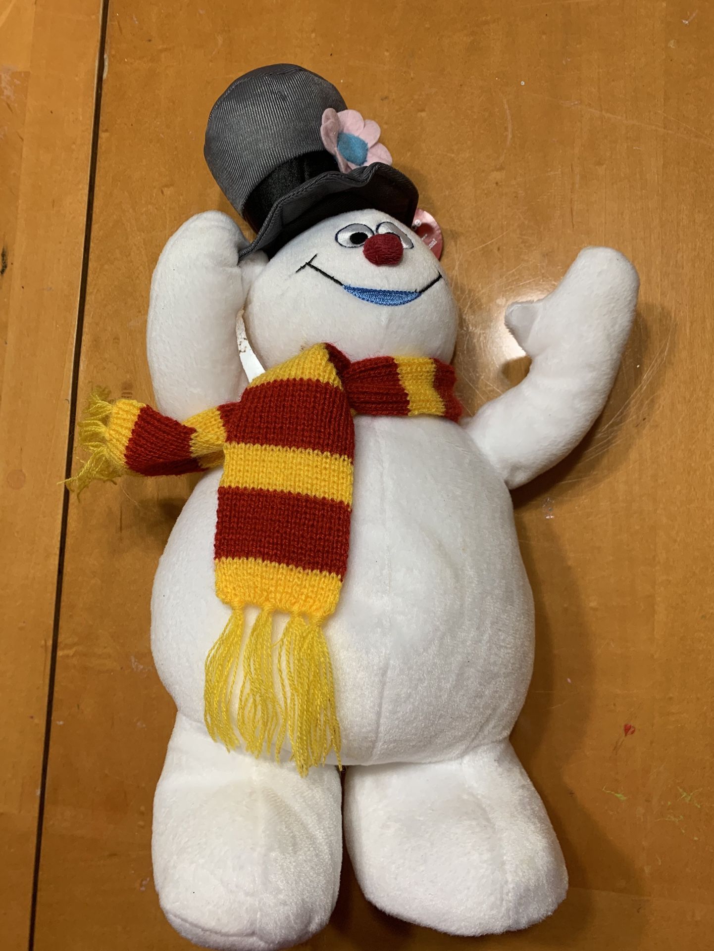 Hallmark singing Snowman Plush Toy vintage works Coral Springs 33071