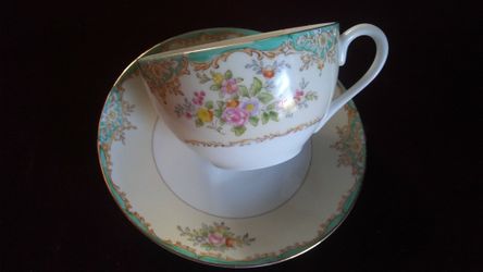 Vintage Noritake Cup And Saucer