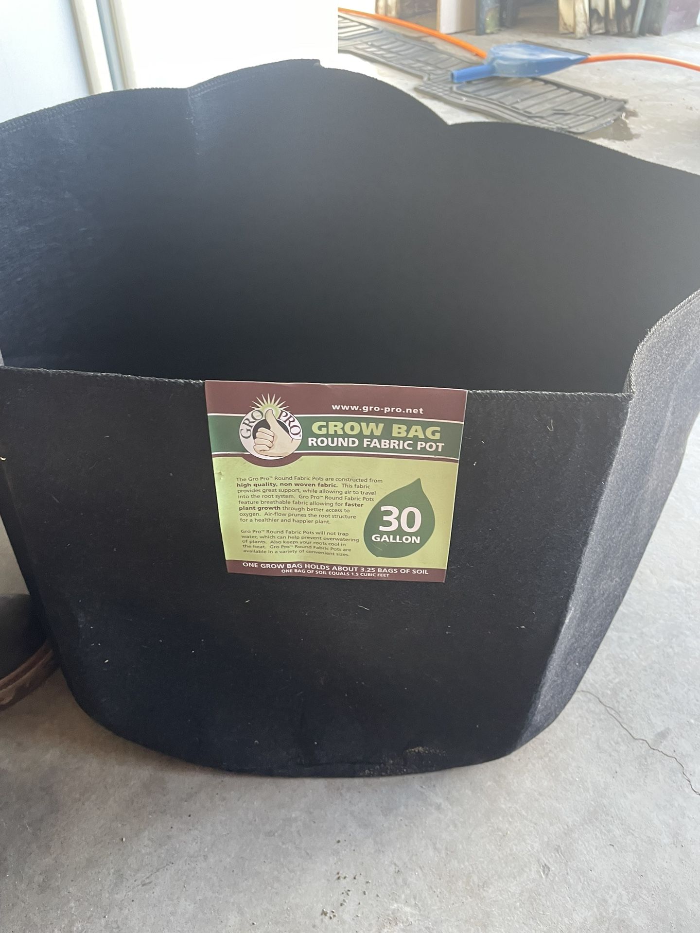 30 Gallon Grow Bags