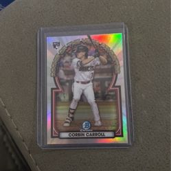 Corning Carrol Bowman Topps Rookie 