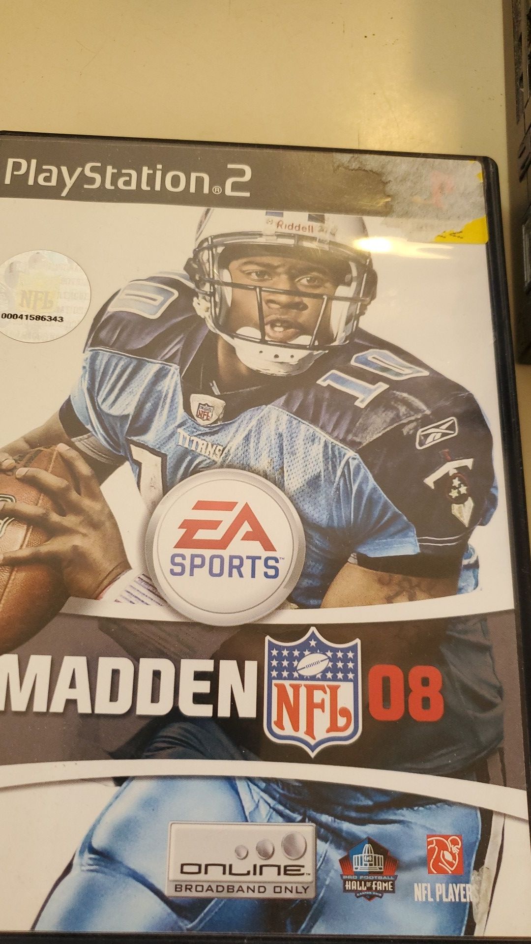 PS2 Madden NFL 08