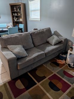 Beautiful blue/grey couch