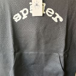Black VVS Sp5der hoodie