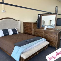 $50 Down Finance Bedroom Set Queen Bed King Bed Sectional Sofa And Loveseat Reclining Sectional Reclining Sofa Dining Table Chairs 