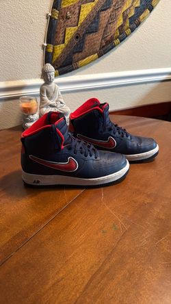 Nike Air Force 1 Navy blue/Red size 9.5