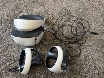 PlayStation VR2 Headset with Controllers and Cable