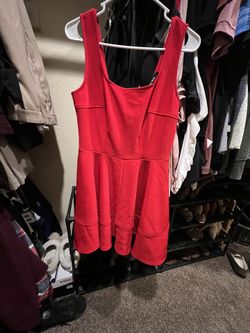 Lulu Short Red Dress