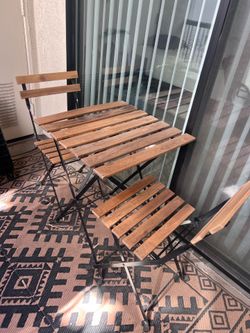 IKEA Outdoor Folding Table and Chairs (Tärnö)