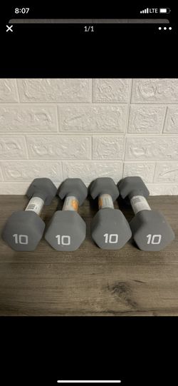 10 LBS DUMBBELL SET each set $40