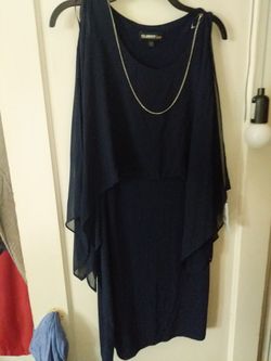 Blue dress size 8