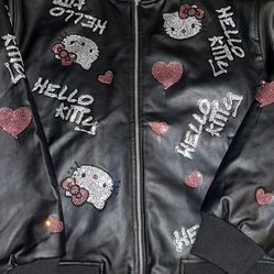Hello Kitty Jacket With Rinestones 