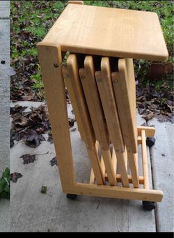 TV Trays and Stand