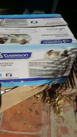 NEW GARRISON WINDOW AIR CONDITIONER w/REMOTE CONTROL