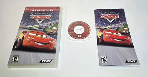 Disney Pixar's 'Cars' Sony PSP Game Complete CIB (Case, Manual & Game) Tested