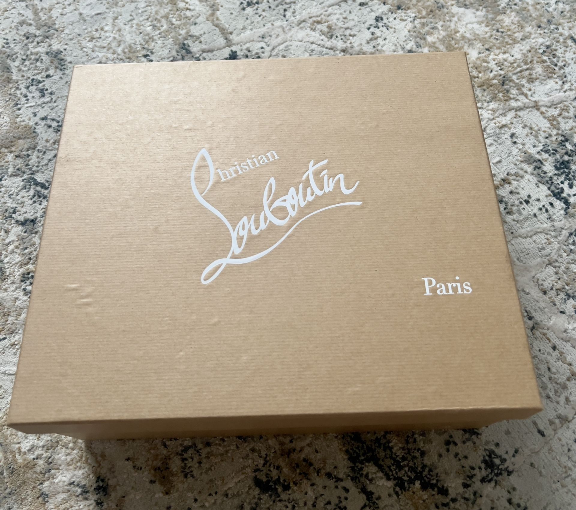 Christian Louboutin Box With Tissue Paper