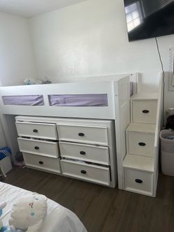 Twin bed frame set