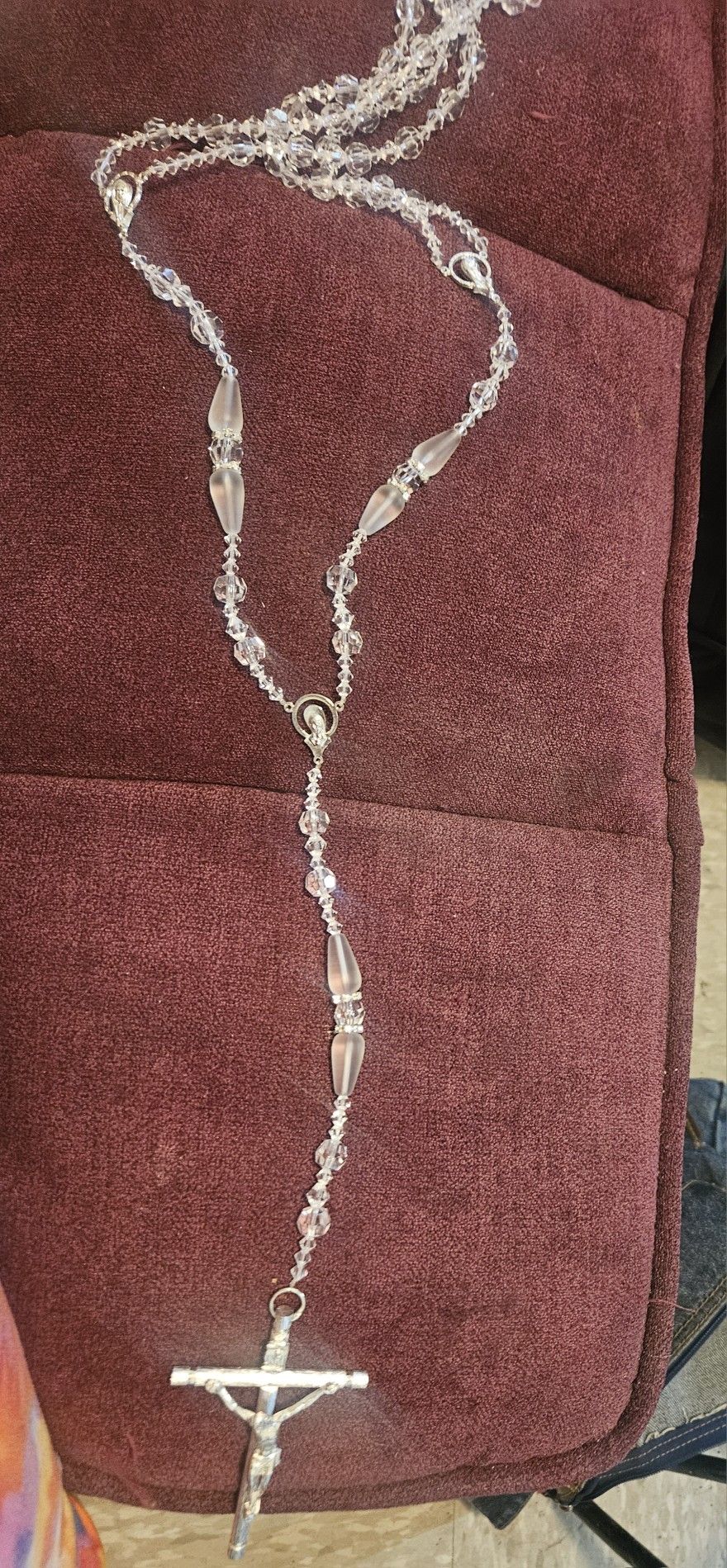 Double strand rosary rope