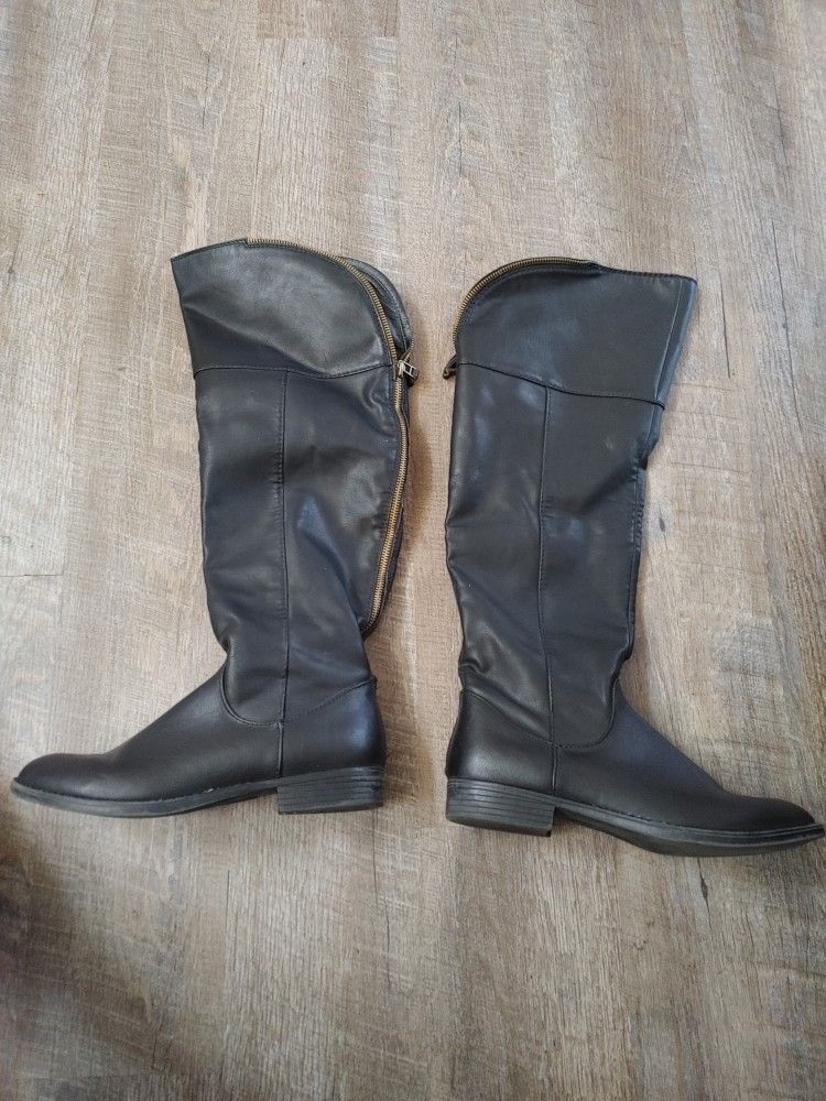 Women Size 9 Blk Boots