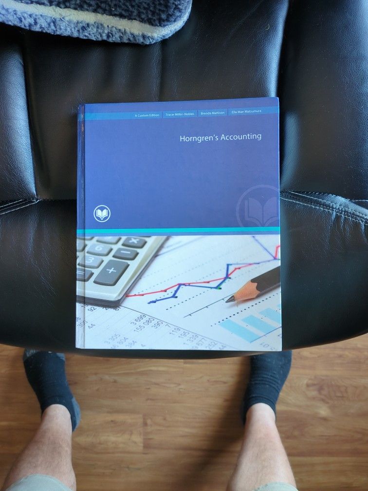 Horngren's Accounting Book -12th Addition 