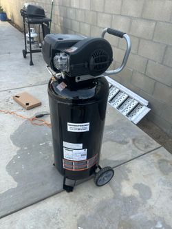 Shop Husky 20 Gal. 200 PSI Oil Free Portable Vertical Electric Air Compressor Questions & Answers (407)