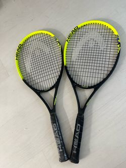 Set of 2 - HEAD Tour Pro Tennis Racquets
