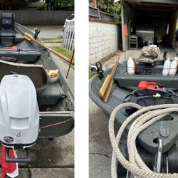 11 Foot Smoker Craft Fishing Boat 