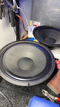 Guitar speakers