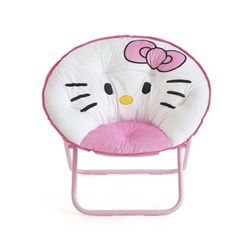 Hello Kitty Saucer Folding Chair Sanrio Tik Tok Viral NWT 🔥😻 28"x31" 2024