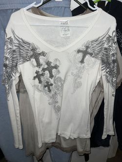 Women’s Y2k Affliction Style Long Sleeve