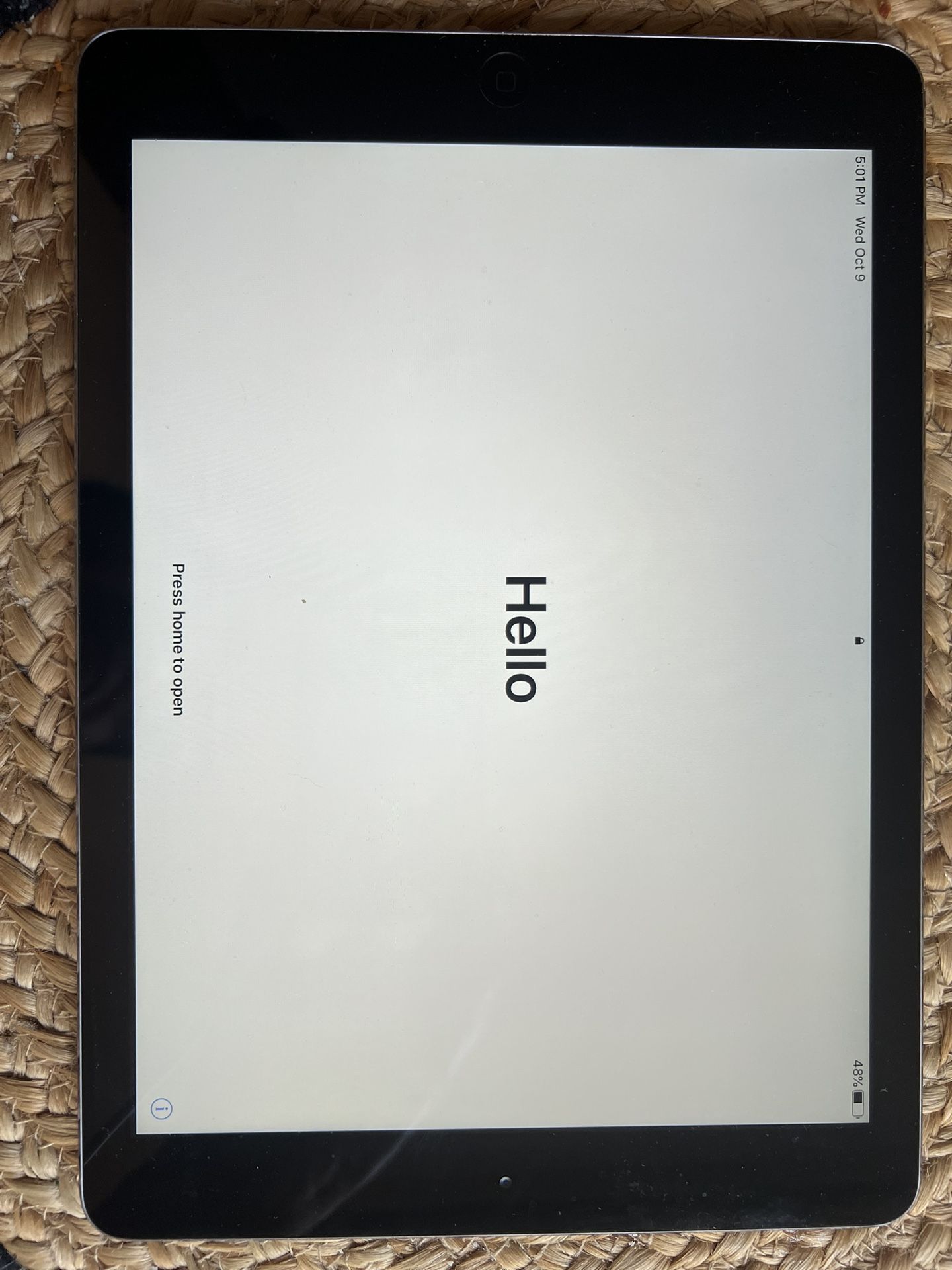 iPad Air 1st Generation.