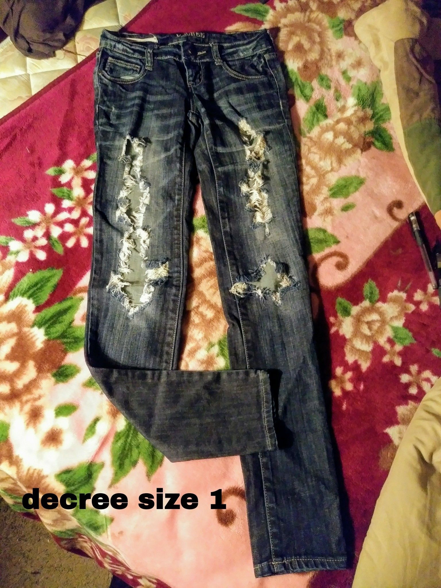 Decree size 1
