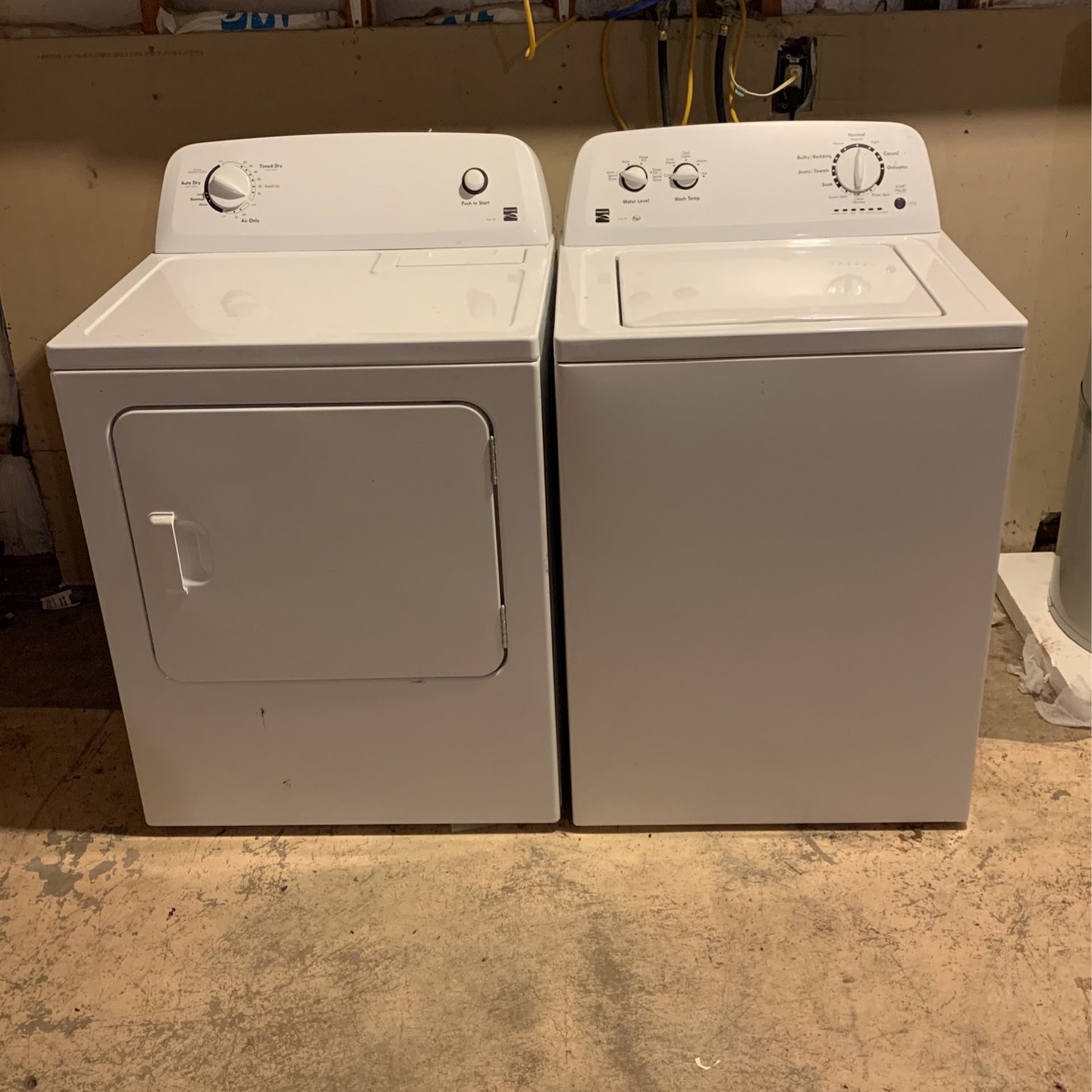 Kenmore Washer and Dryer - Series 100 - Good Condition