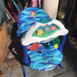 Very Nice Baby Activities Vibrating Bouncy Seat Only $20 Firm