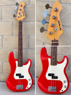 Red Python Electric Bass Guitar – $90 OBO
