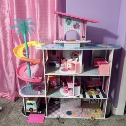 Barbie house