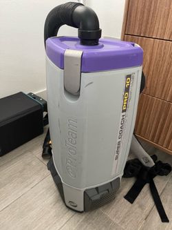 New back pack vacuum