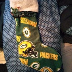 Green Bay Packers Christmas Stocking Boot