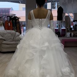 White Ball Gown