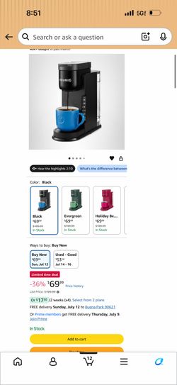 Keurig coffee maker