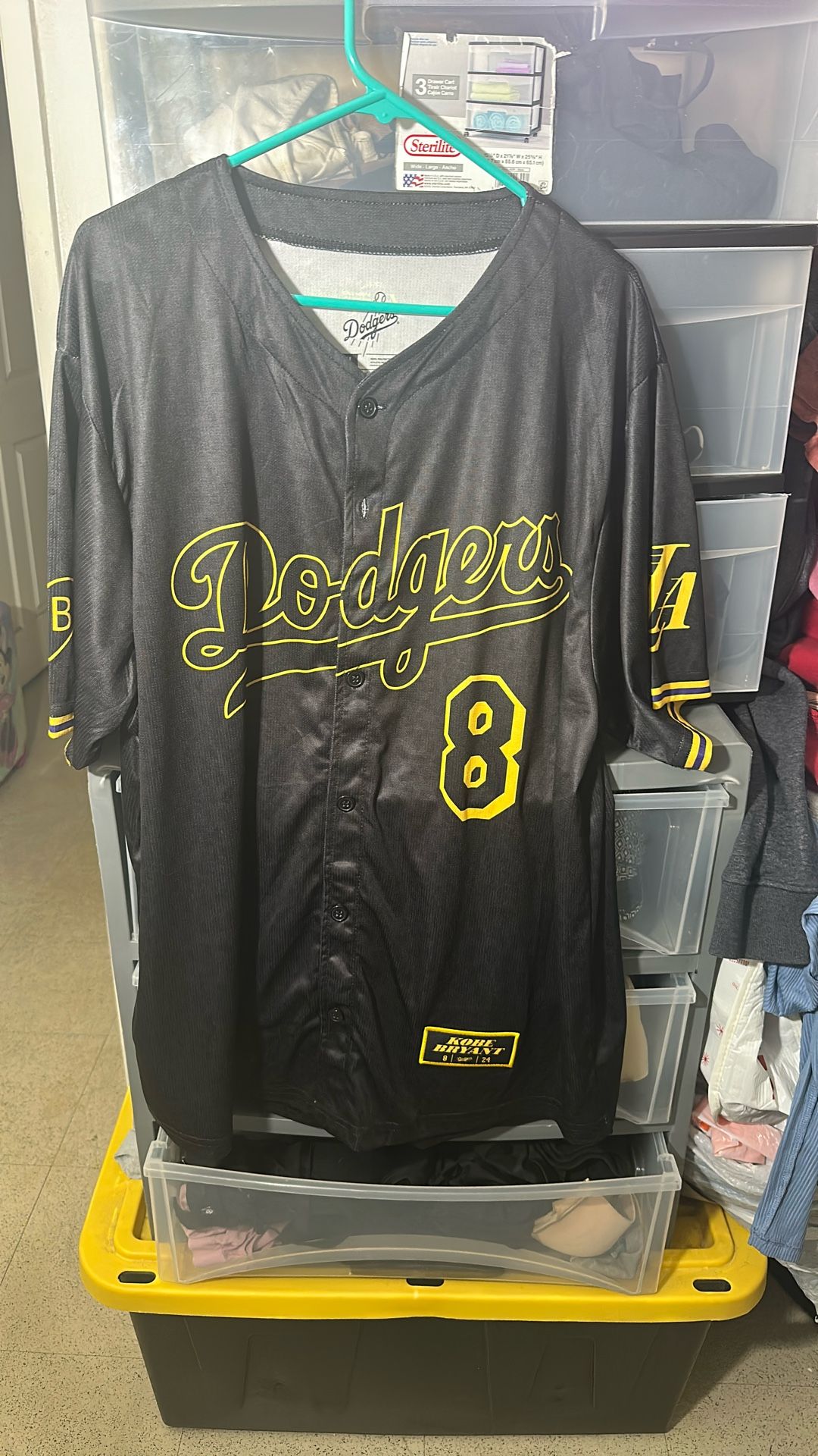 Kobe Bryant Mamba Forever x Dodgers Jersey Los Angeles Dodgers